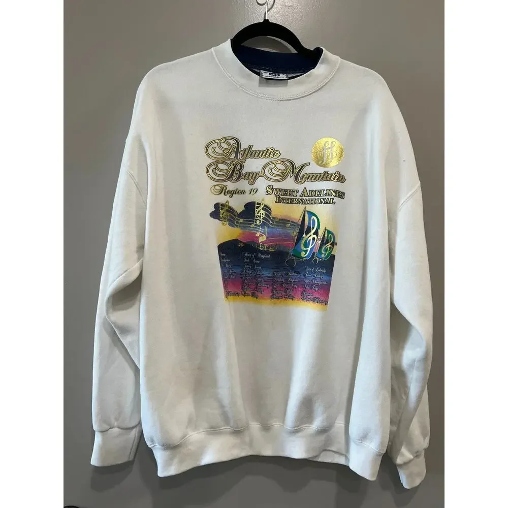 Rare VIntage XL Lee sweatshirt Sweet Adelines music festival Retro, Streetwear